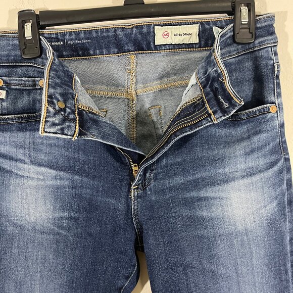 Adriano Goldschmeid Farrah Ankle Dark Wash Skinny Jeans Size 29 Style PW33418 - Picture 8 of 12